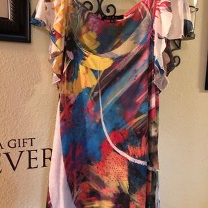 B. L. U.E. Cap sleeved Tunic